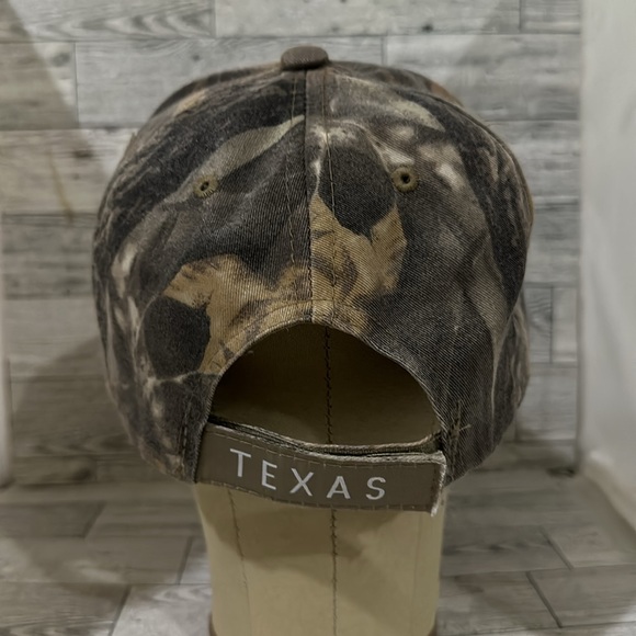Texas sparkling rhinestone camouflage distressed baseball cap hat - Picture 4 of 7